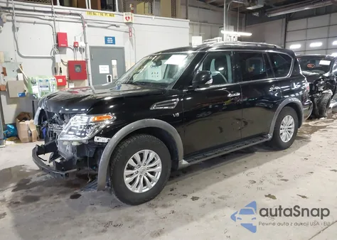 2018 Nissan Armada Sv z USA, uszkodzony, nr VIN JN8AY2NC9JX501333
